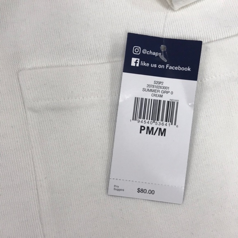 Chaps ​Open-Front Cotton-Blend Jacket - Picture 4 of 9